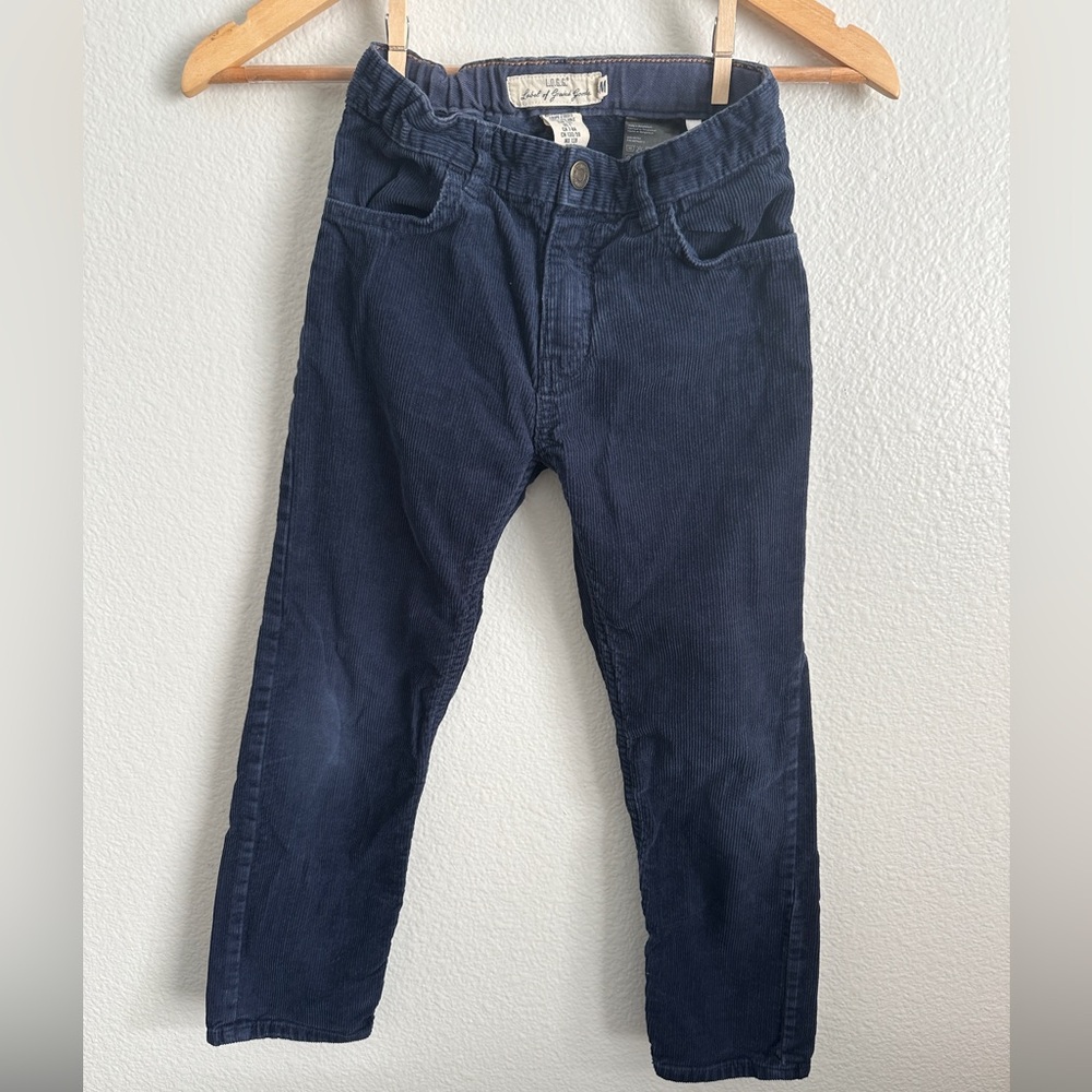 H&M Kids Navy Corduroy Pants